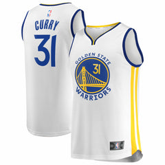 Fanatics - Seth Curry Golden State Warriors Fast Break Replica Jersey - White - Association Edition