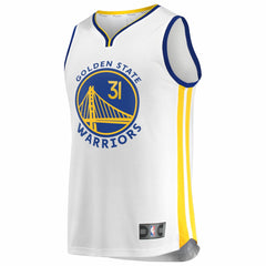 Fanatics - Seth Curry Golden State Warriors Fast Break Replica Jersey - White - Association Edition