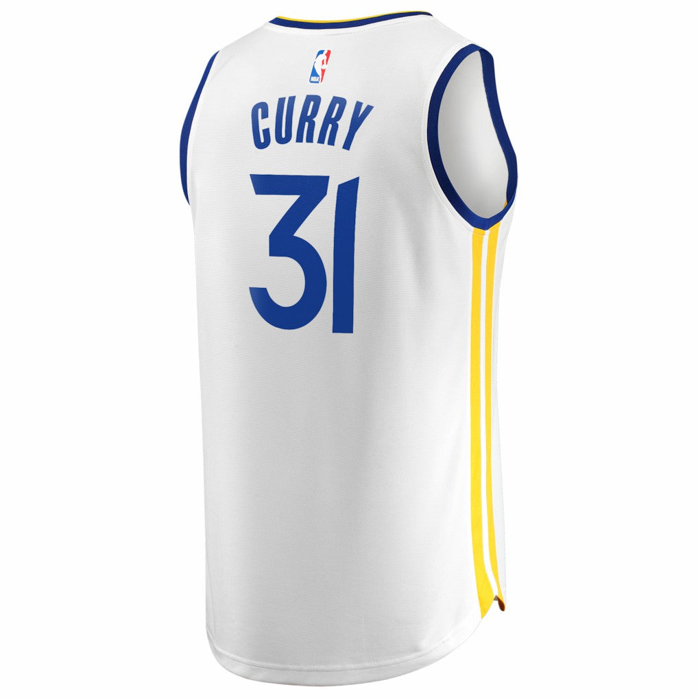 Fanatics - Seth Curry Golden State Warriors Fast Break Replica Jersey - White - Association Edition