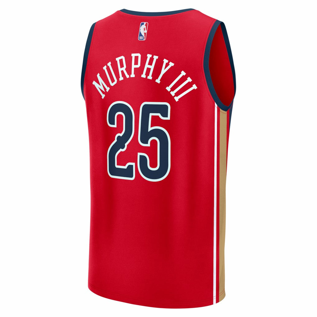 Fanatics - Trey Murphy III New Orleans Pelicans Fast Break Replica Player Jersey - Statement Edition - Red