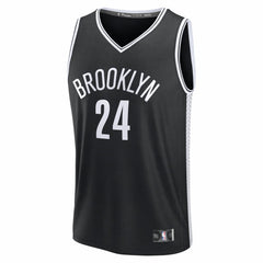 Fanatics - Cam Thomas Brooklyn Nets Fast Break Replica Jersey - Black - Icon Edition