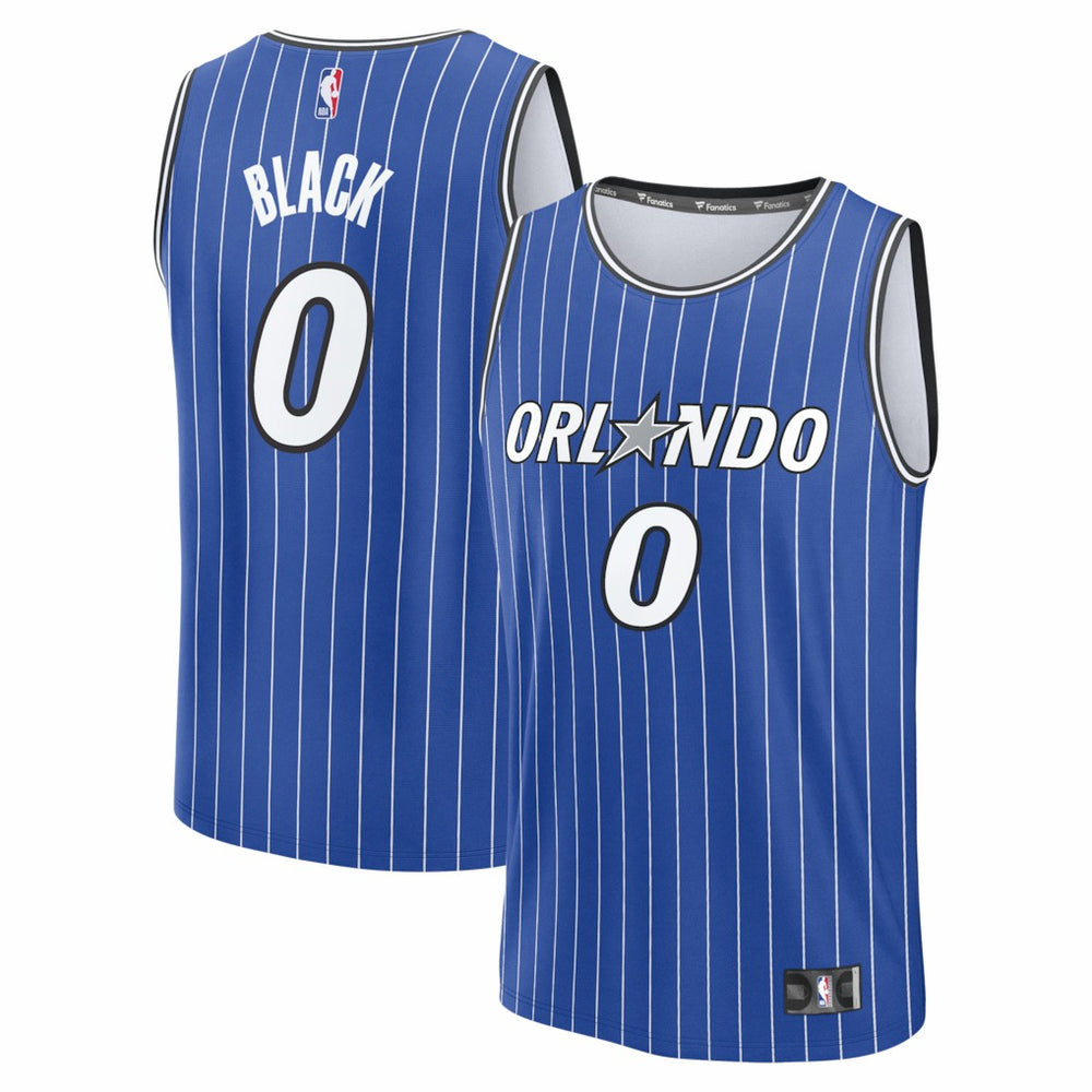 Fanatics - Anthony Black Orlando Magic Fast Break Replica Jersey - Royal - Icon Edition