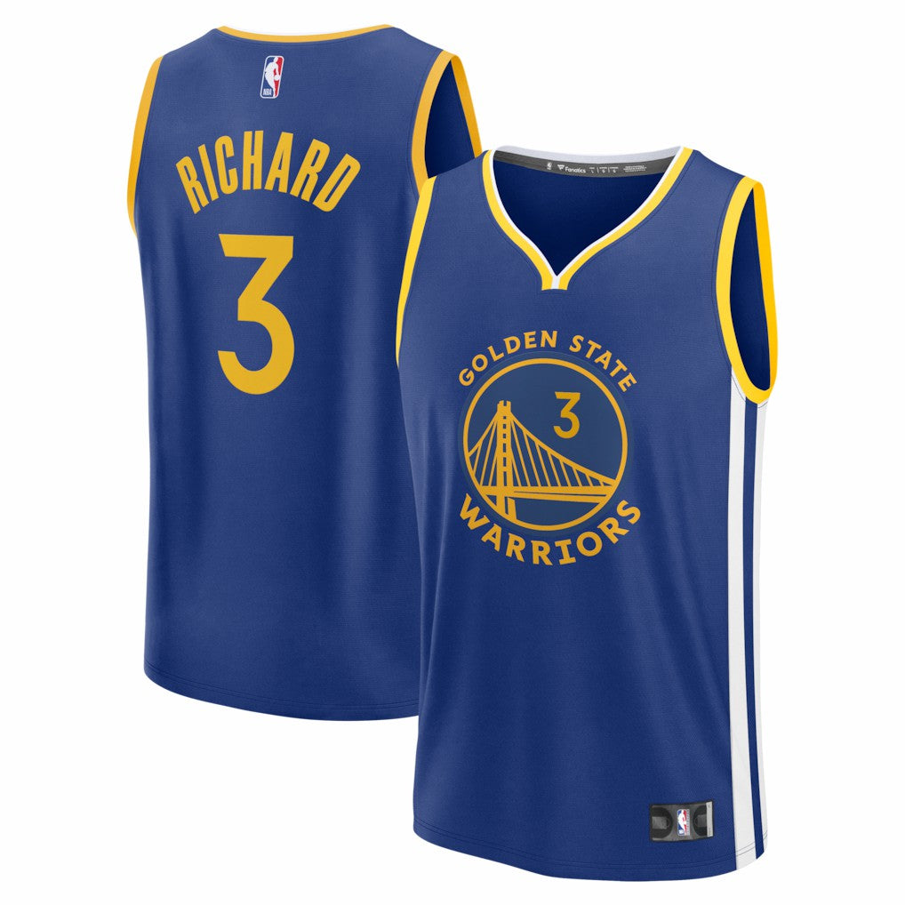 Will Richard Golden State Warriors Fast Break Replica Jersey sale - Blue sale - Icon Edition | NBA Jerseys