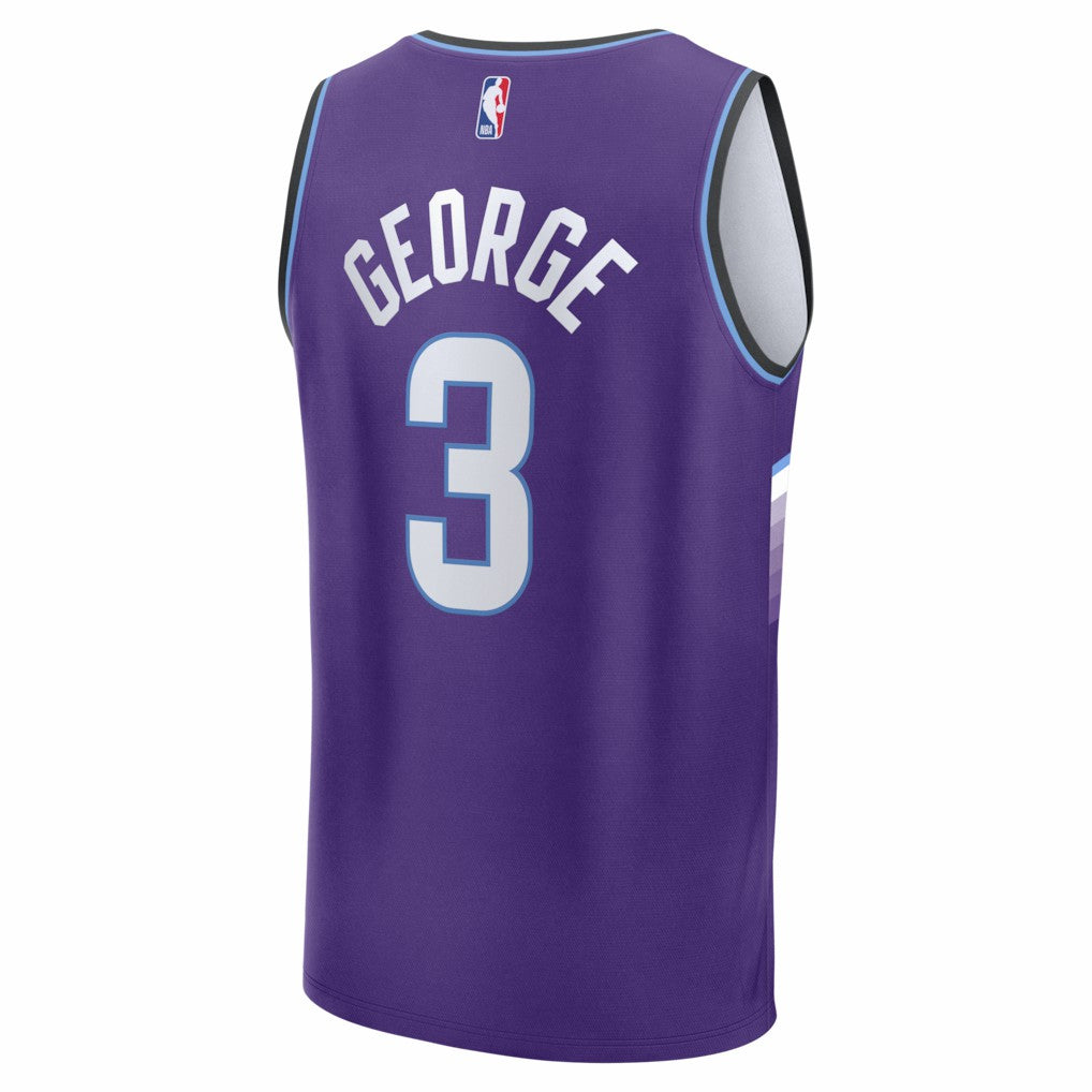 Fanatics - Keyonte George Utah Jazz Fast Break Replica Jersey - Purple - Icon Edition