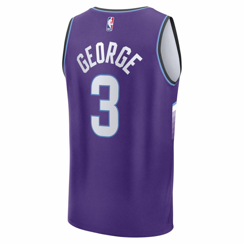 Fanatics - Keyonte George Utah Jazz Fast Break Replica Jersey - Purple - Icon Edition