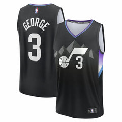 Fanatics - Keyonte George Utah Jazz Fast Break Replica Jersey - Statement Edition - Black