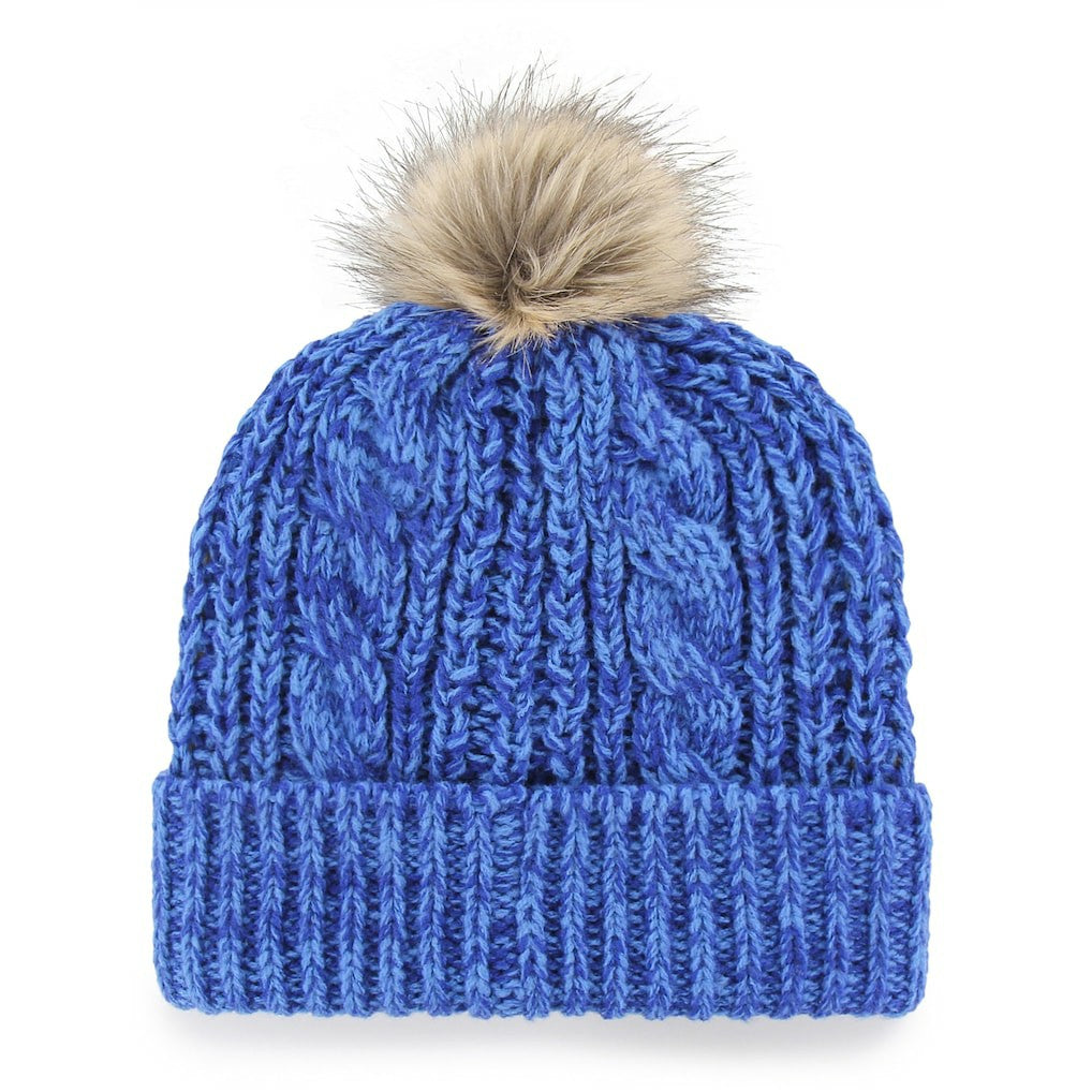 Indianapolis Colts '47 Women's Meeko Cuffed Knit Hat with Pom Royal - 47 brand