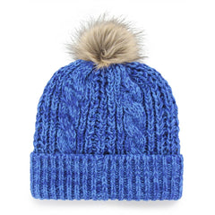 Indianapolis Colts '47 Women's Meeko Cuffed Knit Hat with Pom Royal - 47 brand