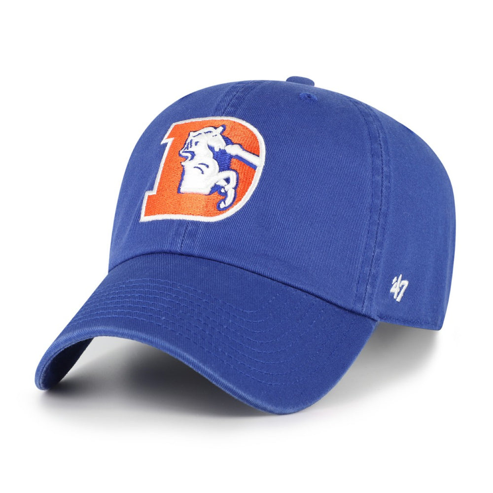 Denver Broncos '47 Clean Up Adjustable Hat Royal - 47 brand