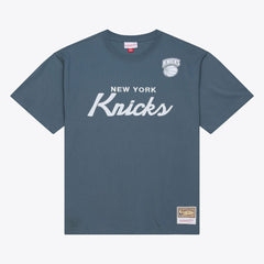 Mitchell & Ness - New York Knicks Thunderstorm T-Shirt - Blue