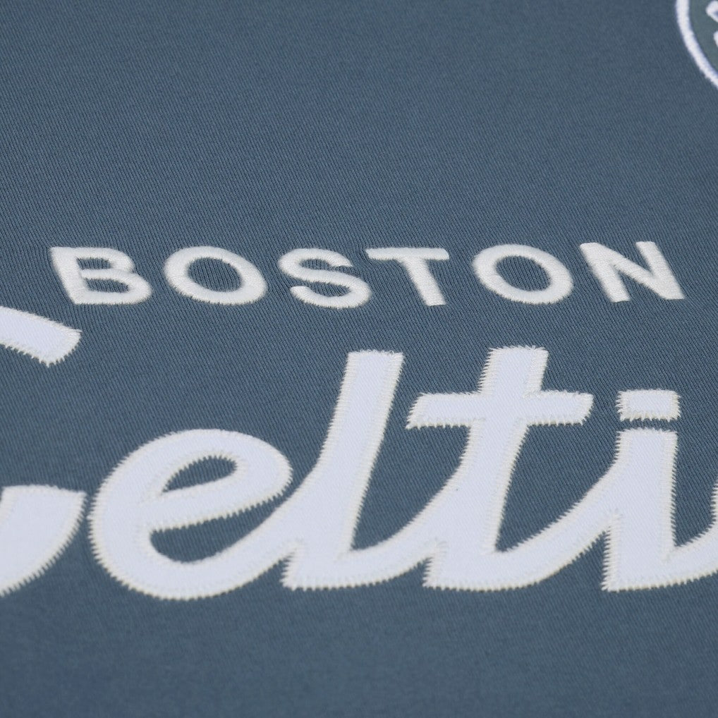 Mitchell & Ness - Boston Celtics Thunderstorm T-Shirt - Blue