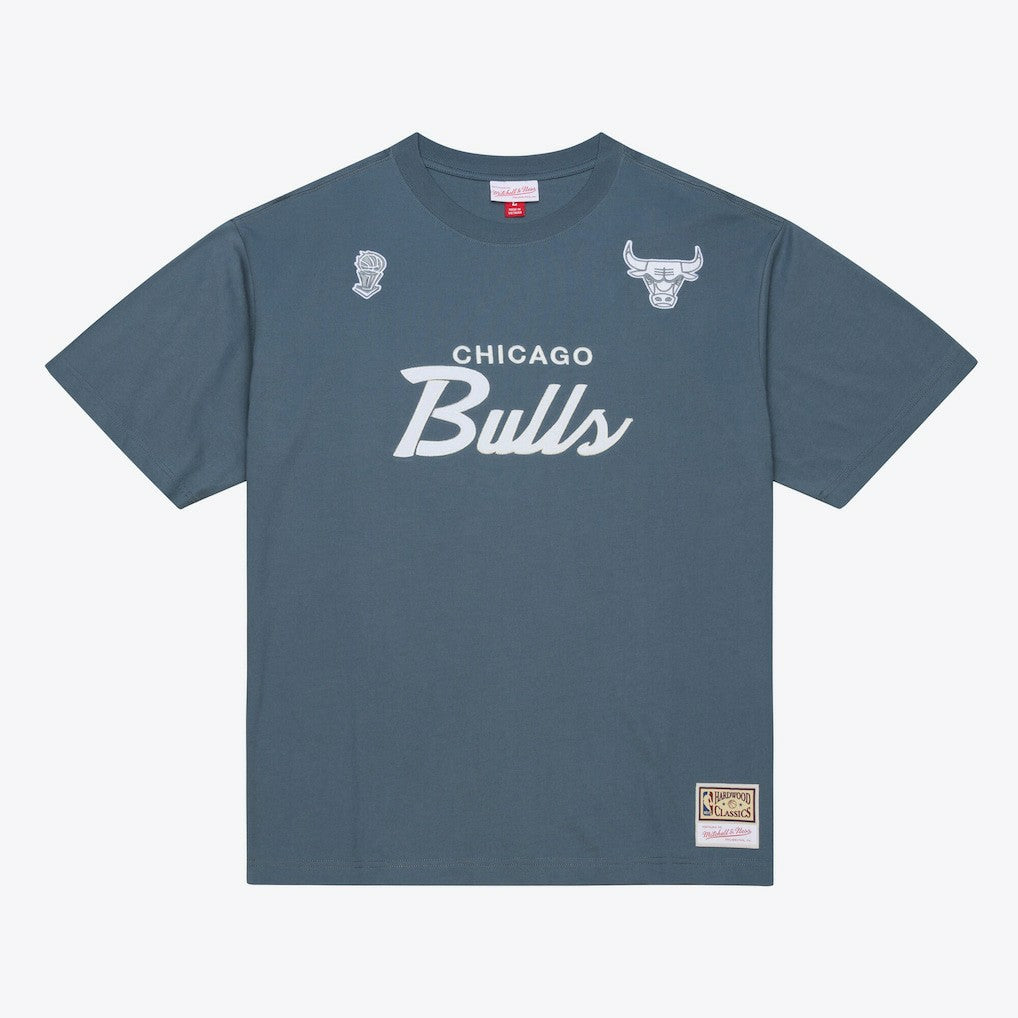 Mitchell & Ness - Chicago Bulls Thunderstorm T-Shirt - Blue