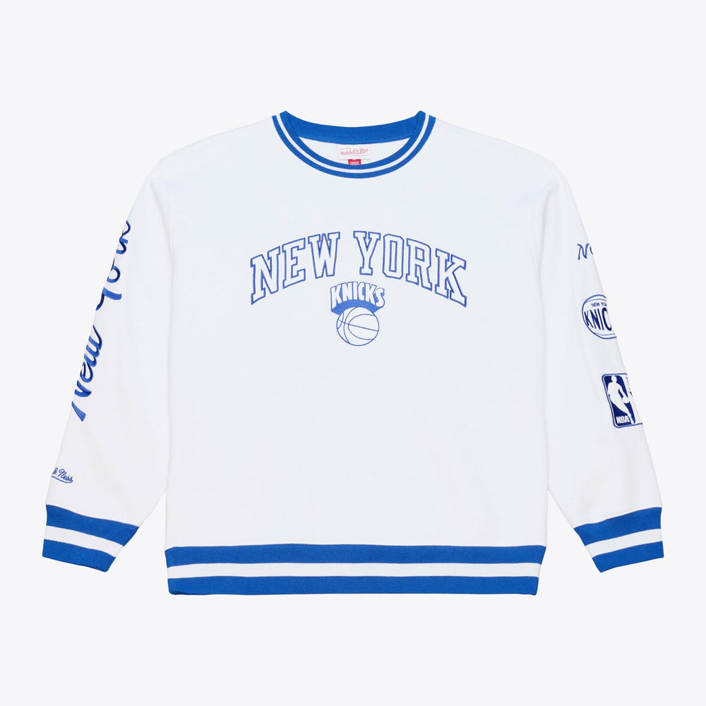 Mitchell & Ness - New York Knicks Arctic Fleece Sweatshirt - White