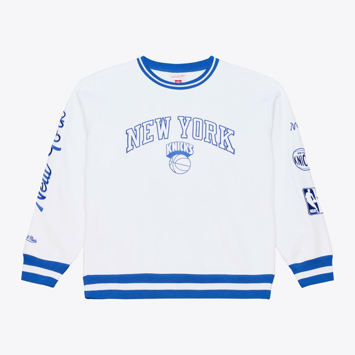 Mitchell & Ness - New York Knicks Arctic Fleece Sweatshirt - White