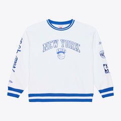 Mitchell & Ness - New York Knicks Arctic Fleece Sweatshirt - White