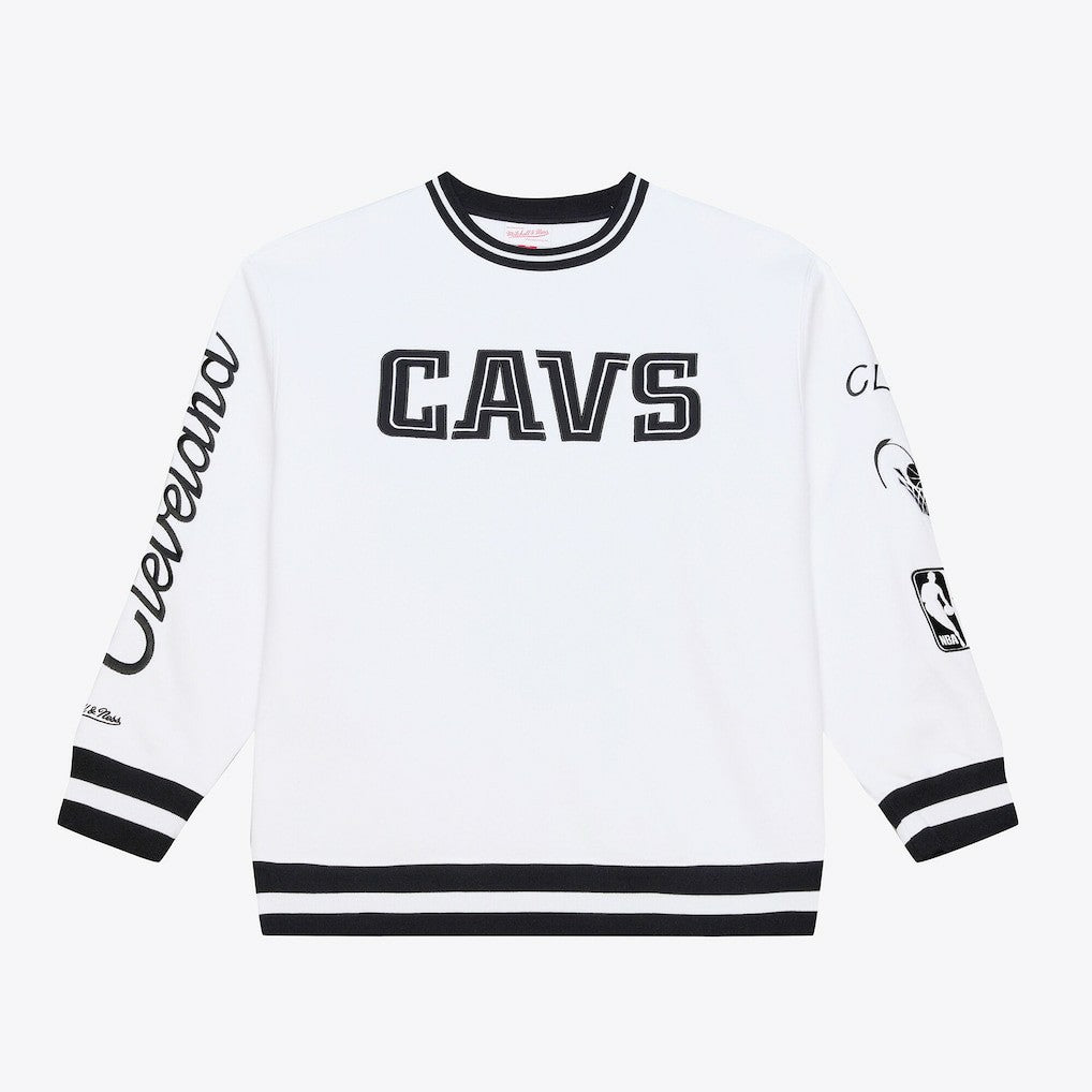 Mitchell & Ness - Cleveland Cavaliers Arctic Fleece Sweatshirt - White