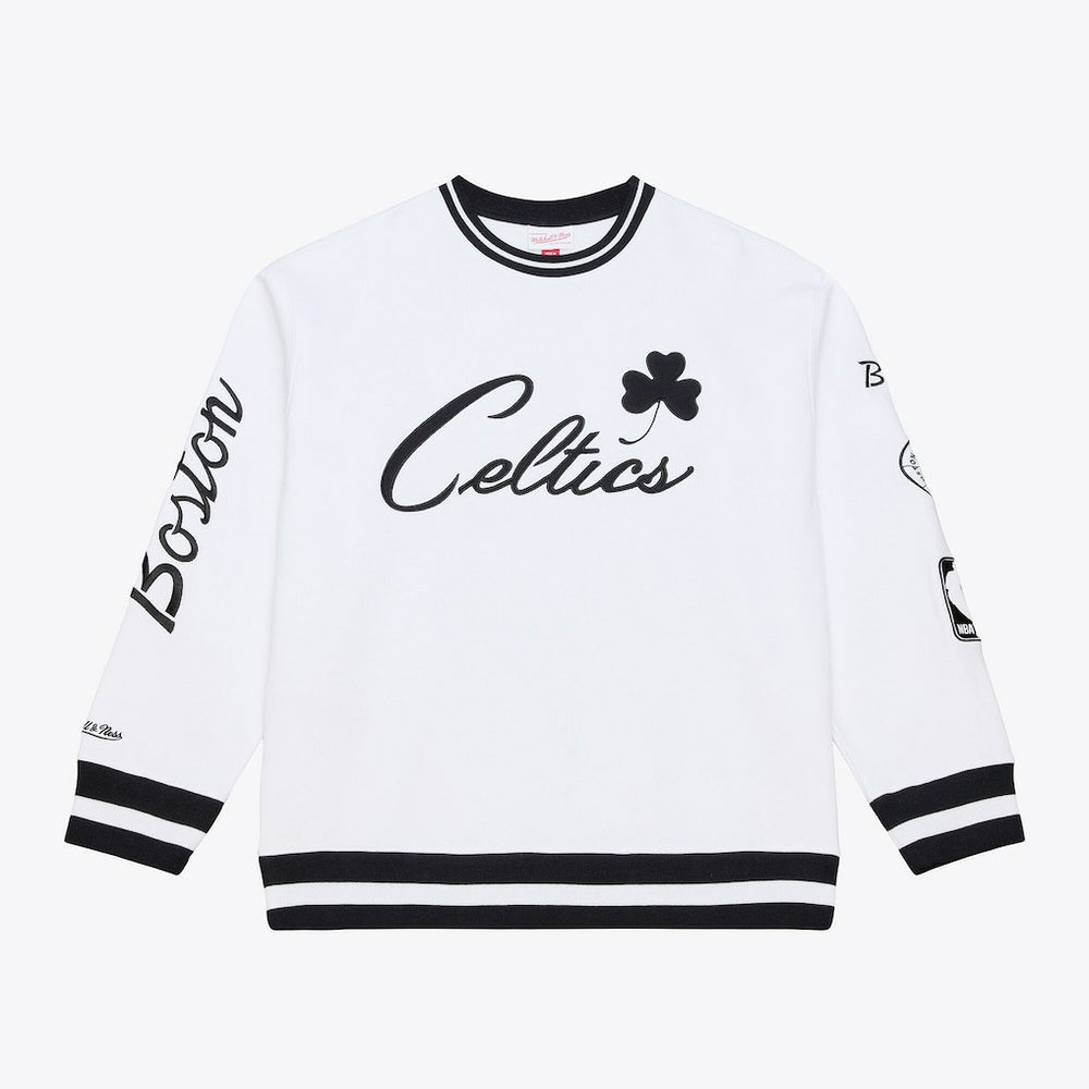 Mitchell & Ness - Boston Celtics Arctic Fleece Sweatshirt - White
