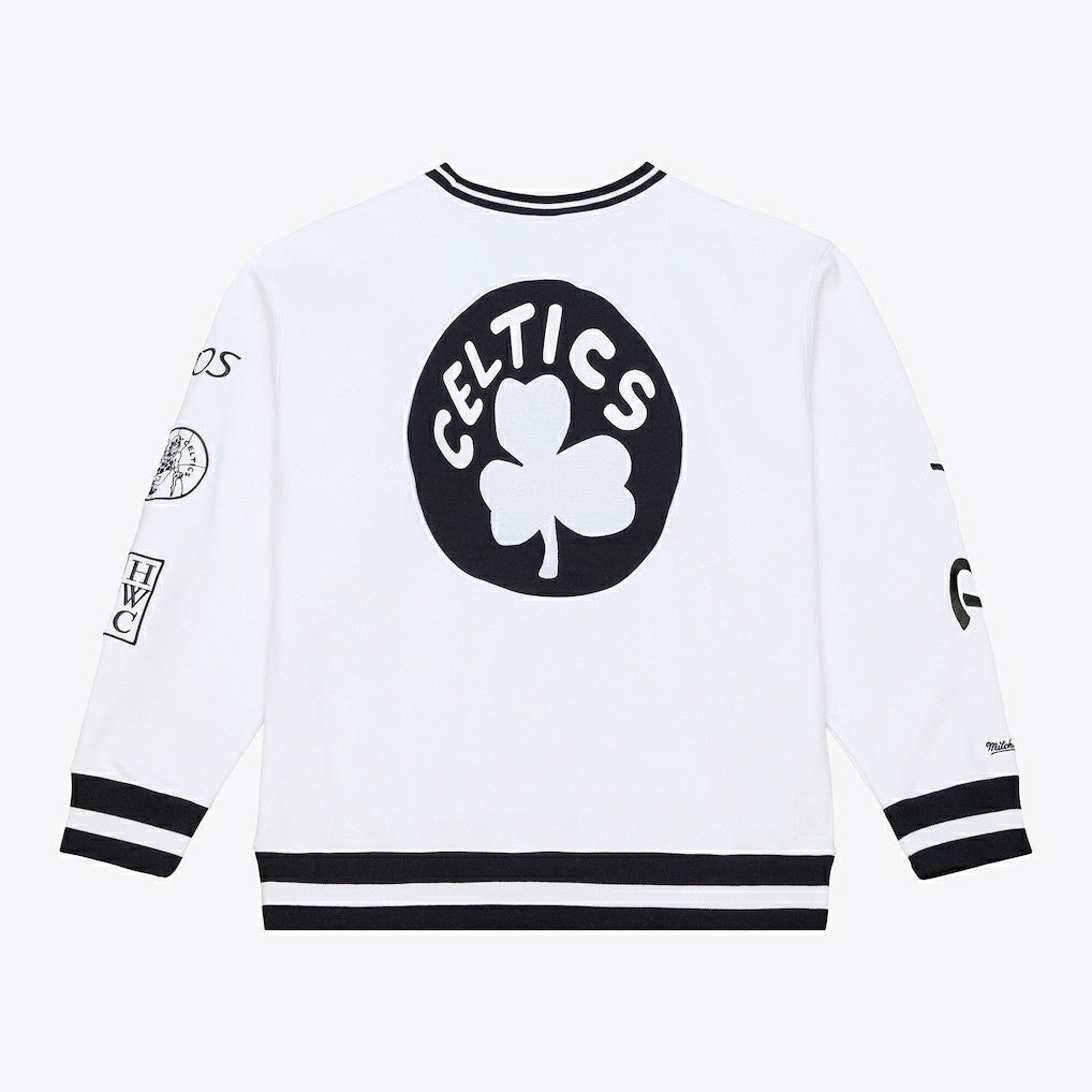 Mitchell & Ness - Boston Celtics Arctic Fleece Sweatshirt - White