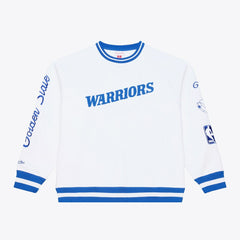 Mitchell & Ness - Golden State Warriors Arctic Fleece Sweatshirt - White