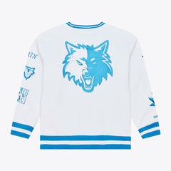 Mitchell & Ness - Minnesota Timberwolves Arctic Fleece Sweatshirt - White