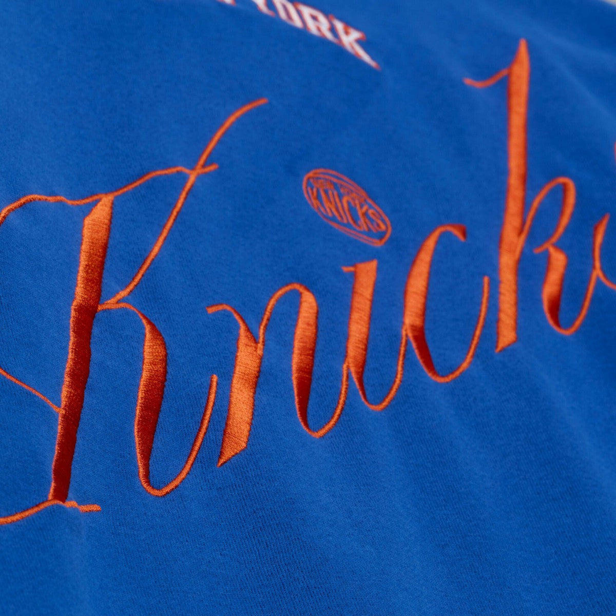 Mitchell & Ness - New York Knicks Women's Hardwood Classics Script Lightweight Sweatshirt - Royal