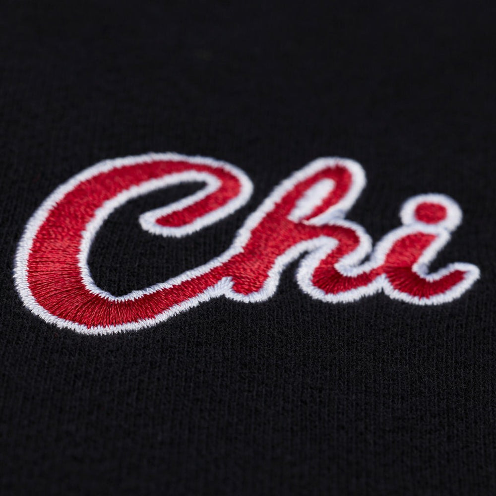 Mitchell & Ness - Chicago Bulls Women's Hardwood Classics Script Lightweight Sweatshirt - Black