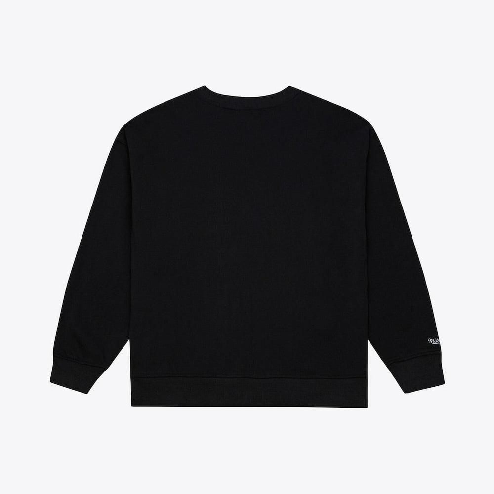 Mitchell & Ness - Dallas Mavericks Women's Hardwood Classics Script Lightweight Sweatshirt - Black
