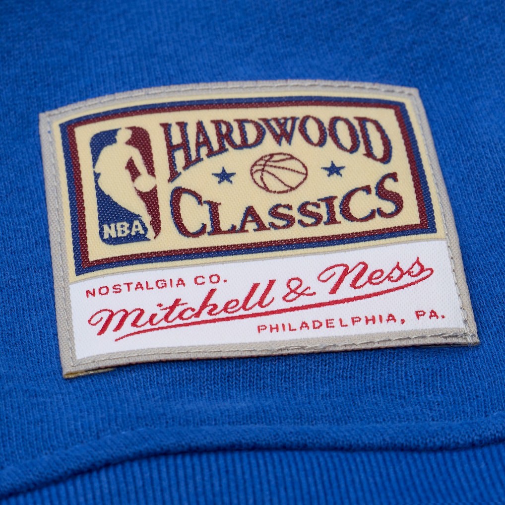 Mitchell & Ness - Golden State Warriors Women's Hardwood Classics Script Lightweight Sweatshirt - Royal