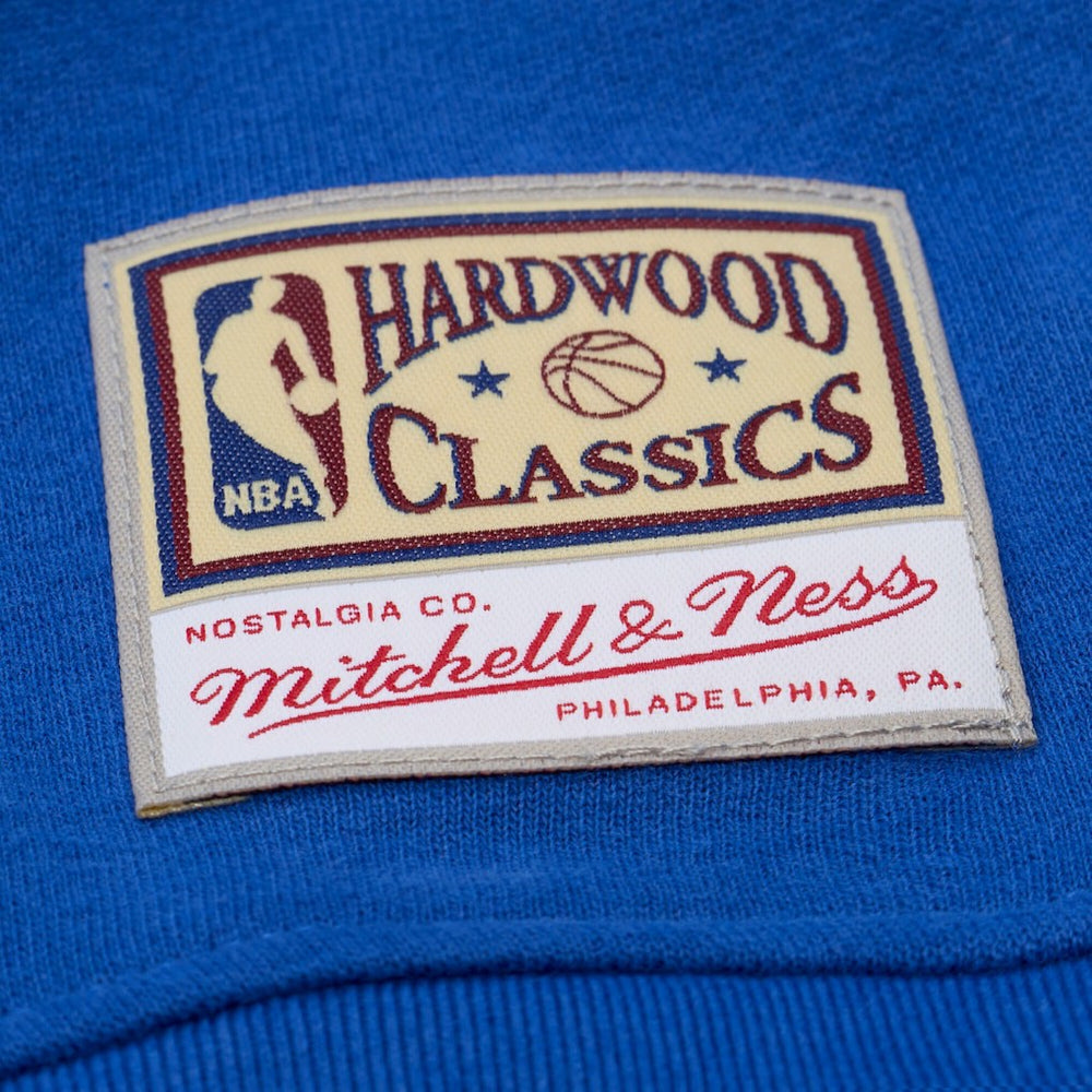 Mitchell & Ness - Golden State Warriors Women's Hardwood Classics Script Lightweight Sweatshirt - Royal