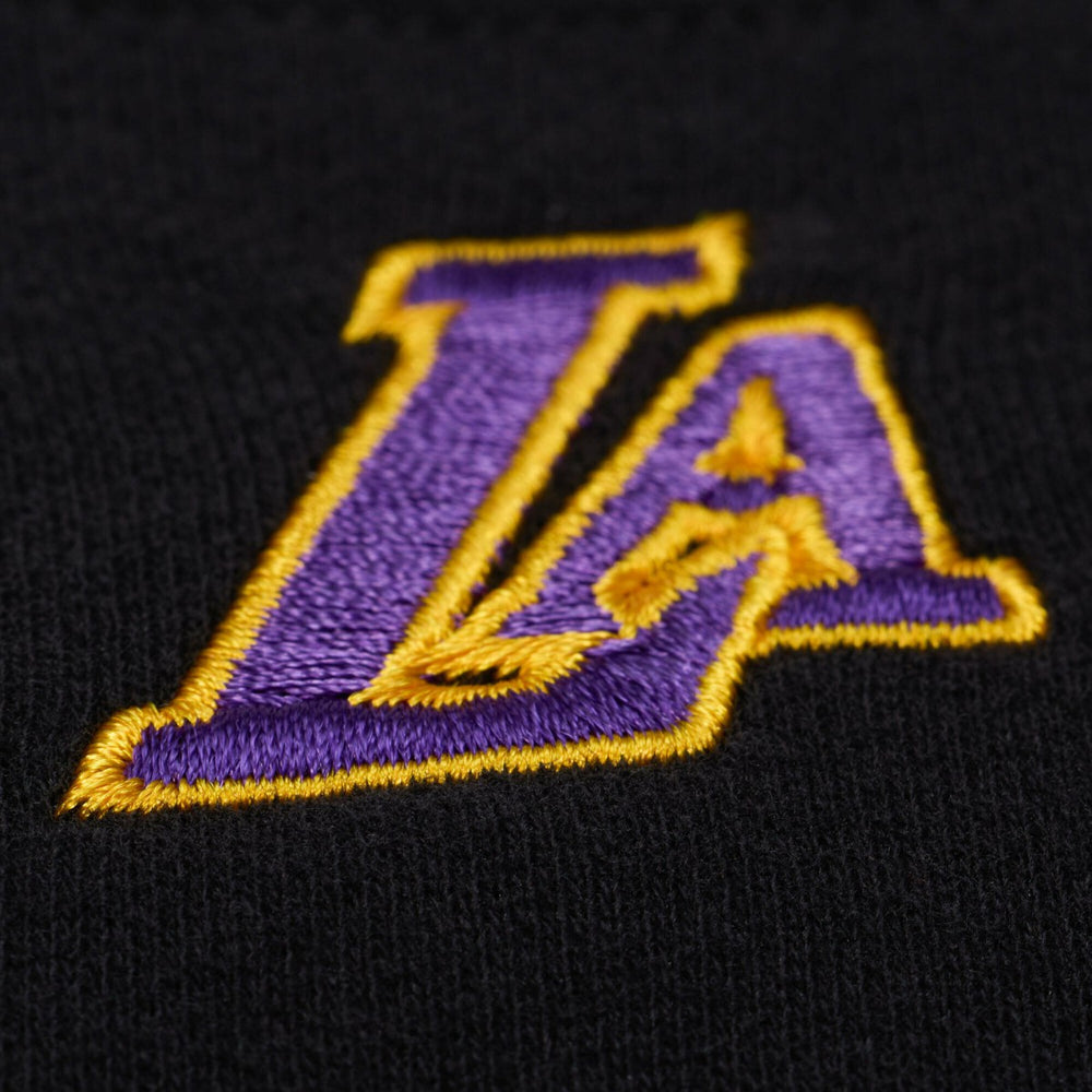 Mitchell & Ness - Los Angeles Lakers Women's Hardwood Classics Script Lightweight Sweatshirt - Black