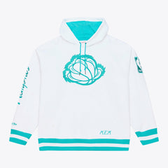 Mitchell & Ness - Memphis Grizzlies Artic Fleece Hoodie - White