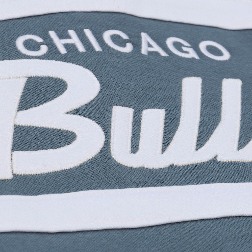 Mitchell & Ness - Chicago Bulls Thunderstorm Head Coach Quarter-Zip Jacket - Blue