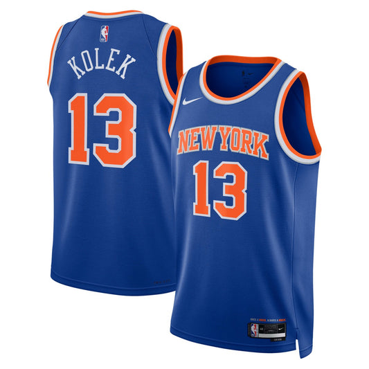 Tyler Kolek New York Knicks Unisex Swingman Jersey - Icon Edition - Blue | NBA Jerseys