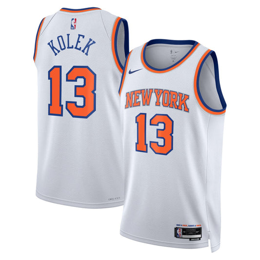 Tyler Kolek New York Knicks Unisex Swingman Jersey - Association Edition - White | NBA Jerseys