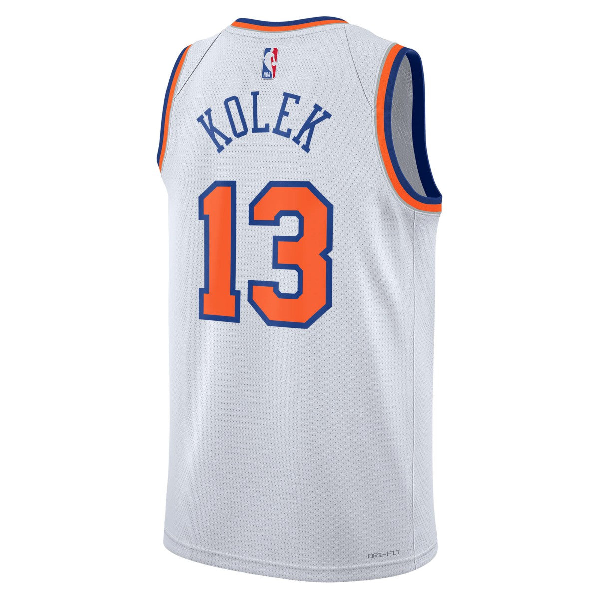 Nike - Tyler Kolek New York Knicks Unisex Swingman Jersey - Association Edition - White