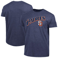 San Diego Padres Champion Cooperstown Wordmark Lockup Tri-Blend T-Shirt Near Me