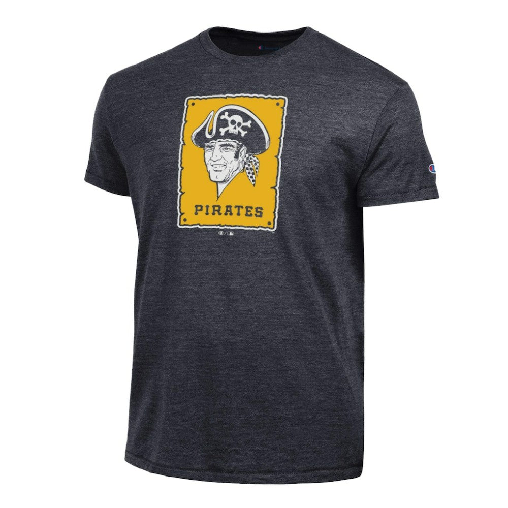 Pittsburgh Pirates Champion Cooperstown Logo Tri-Blend T-Shirt for sale