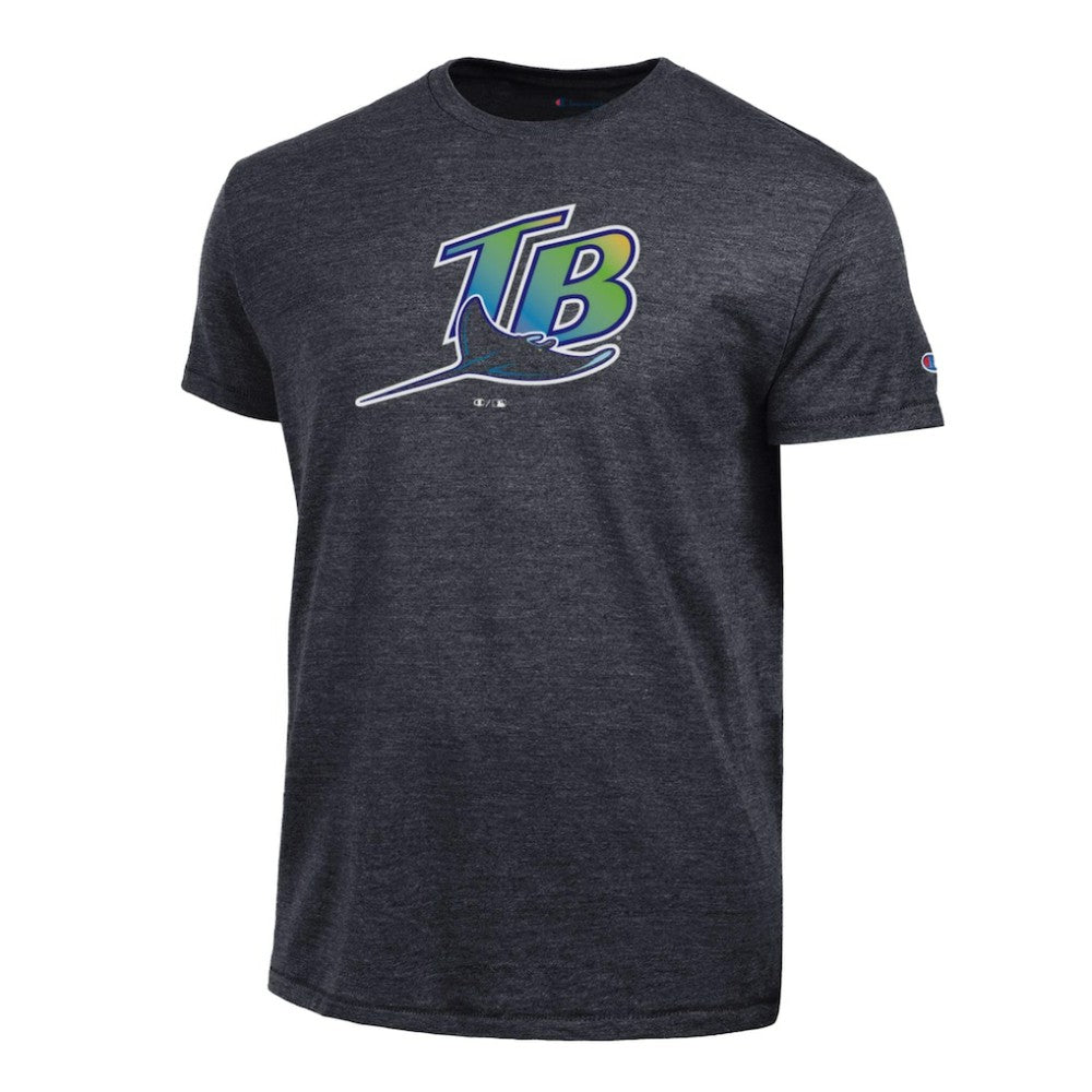 Tampa Bay Rays Champion Cooperstown Logo Tri-Blend T-Shirt for sale