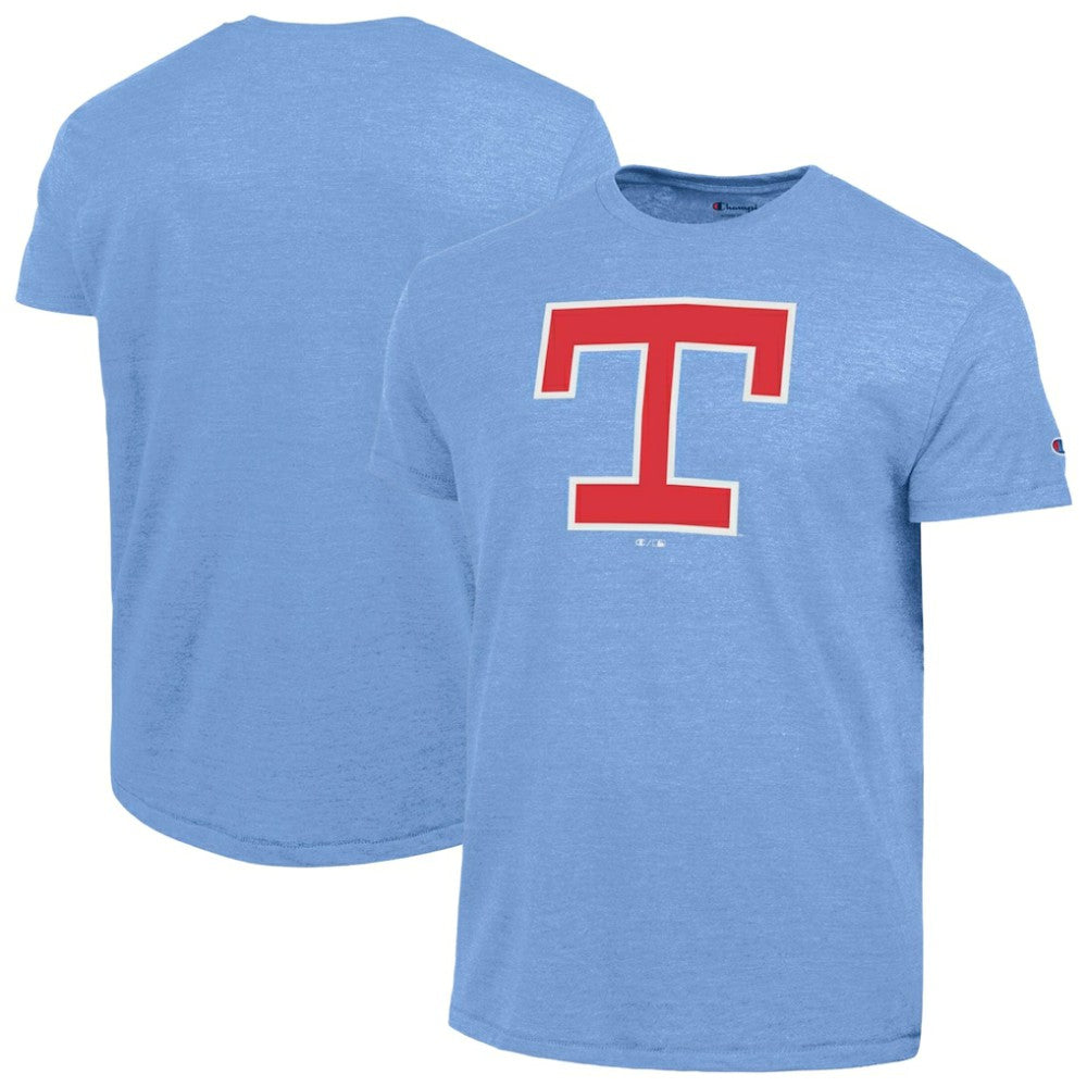 Texas Rangers Champion Cooperstown Logo Tri-Blend T-Shirt discount