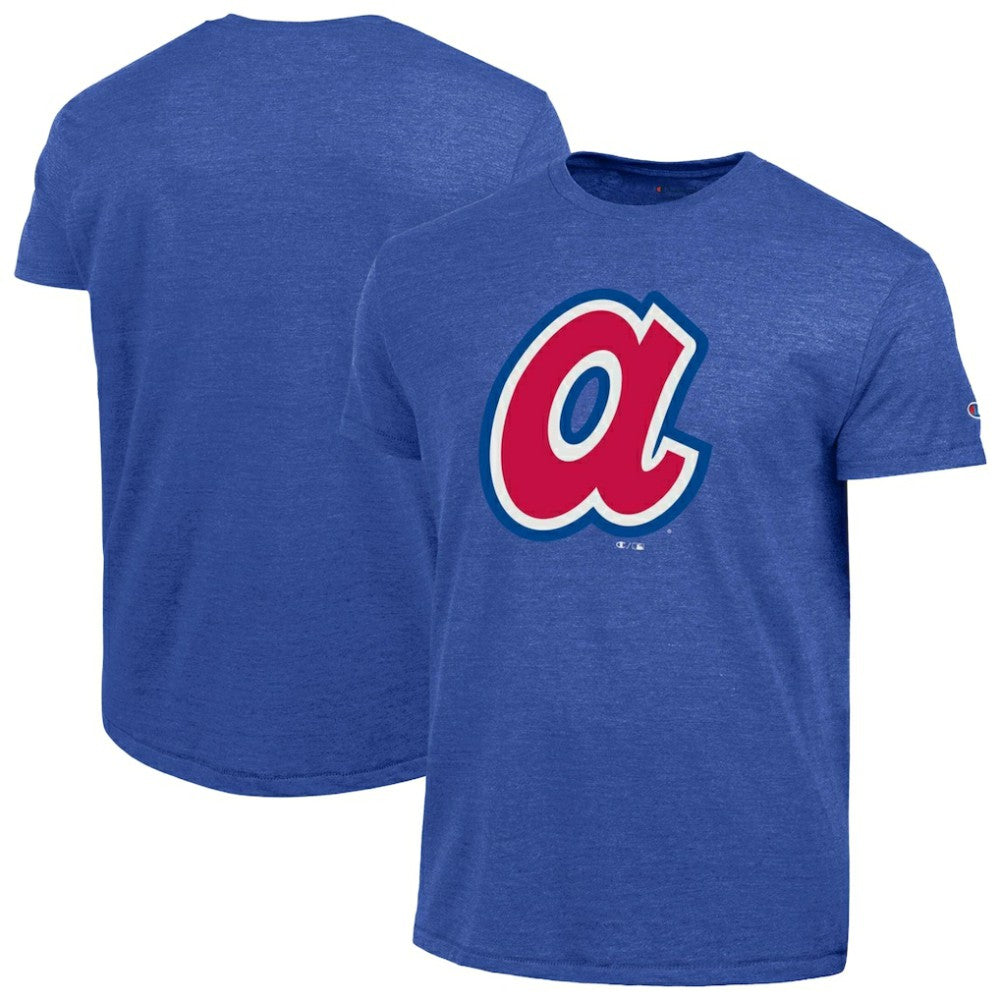 Atlanta Braves Champion Cooperstown Logo Tri-Blend T-Shirt discount