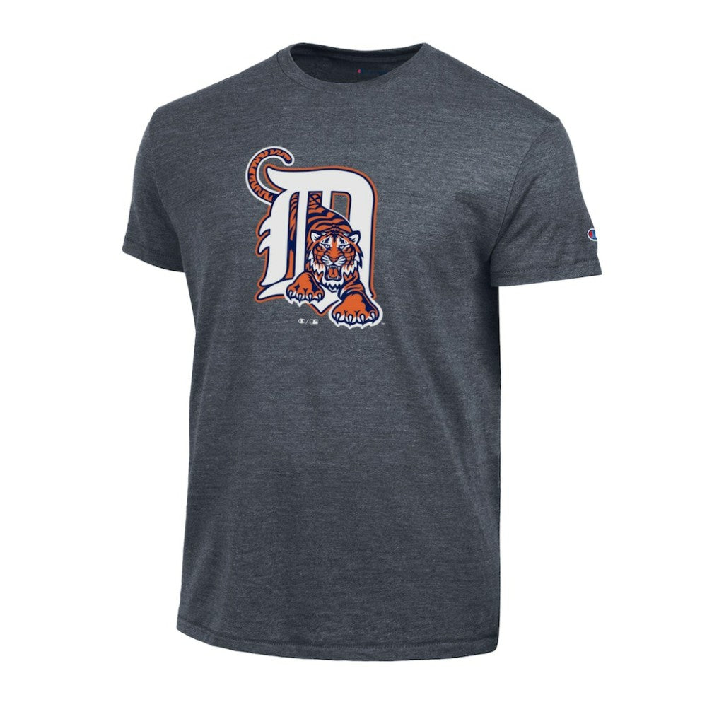 Detroit Tigers Champion Cooperstown Logo Tri-Blend T-Shirt Online