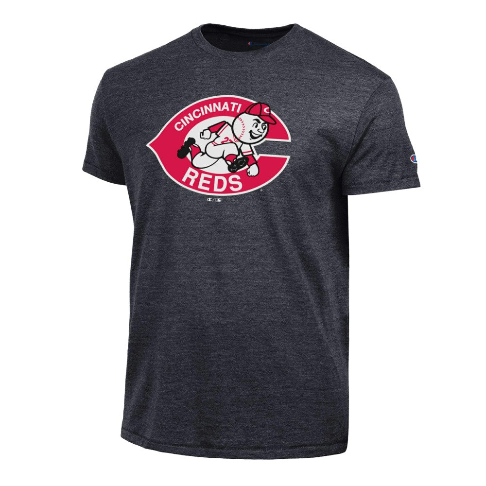 Cincinnati Reds Champion Cooperstown Logo Tri-Blend T-Shirt Sale