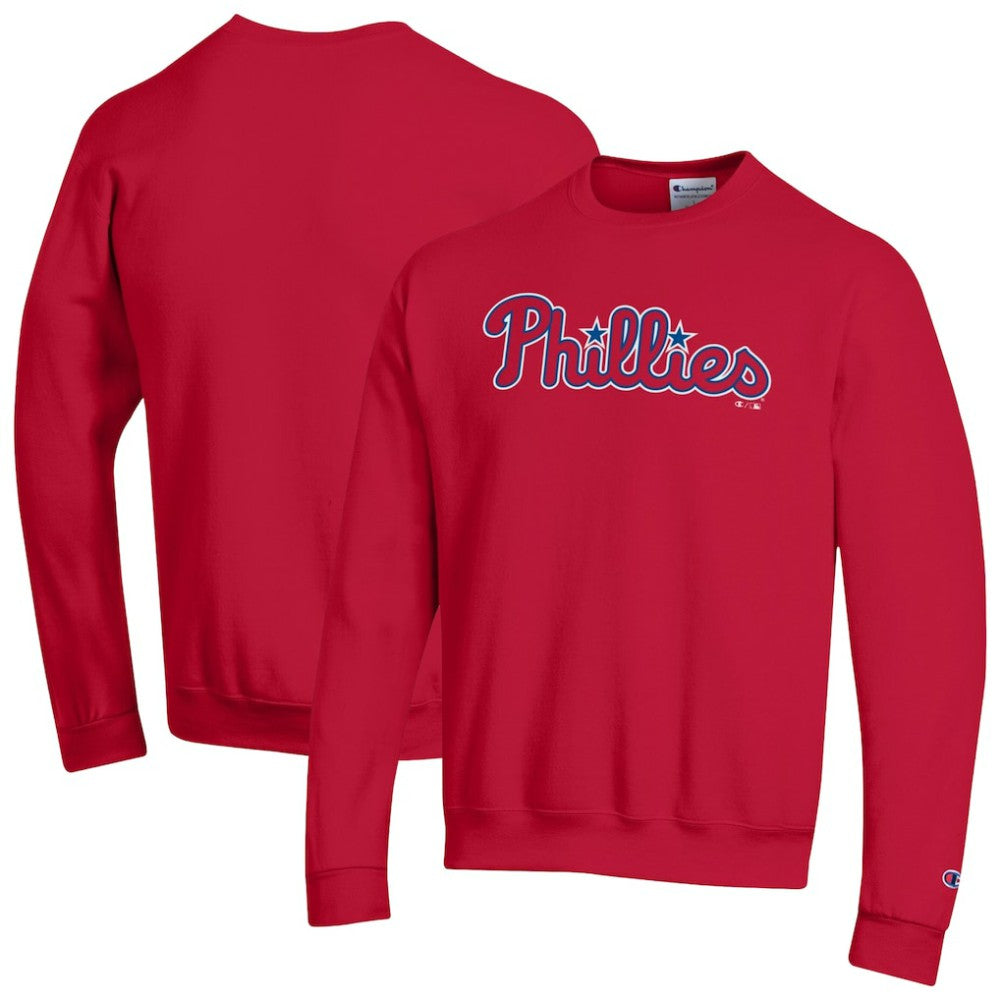 Philadelphia Phillies Champion Powerblend Wordmark Sweatshirt discount