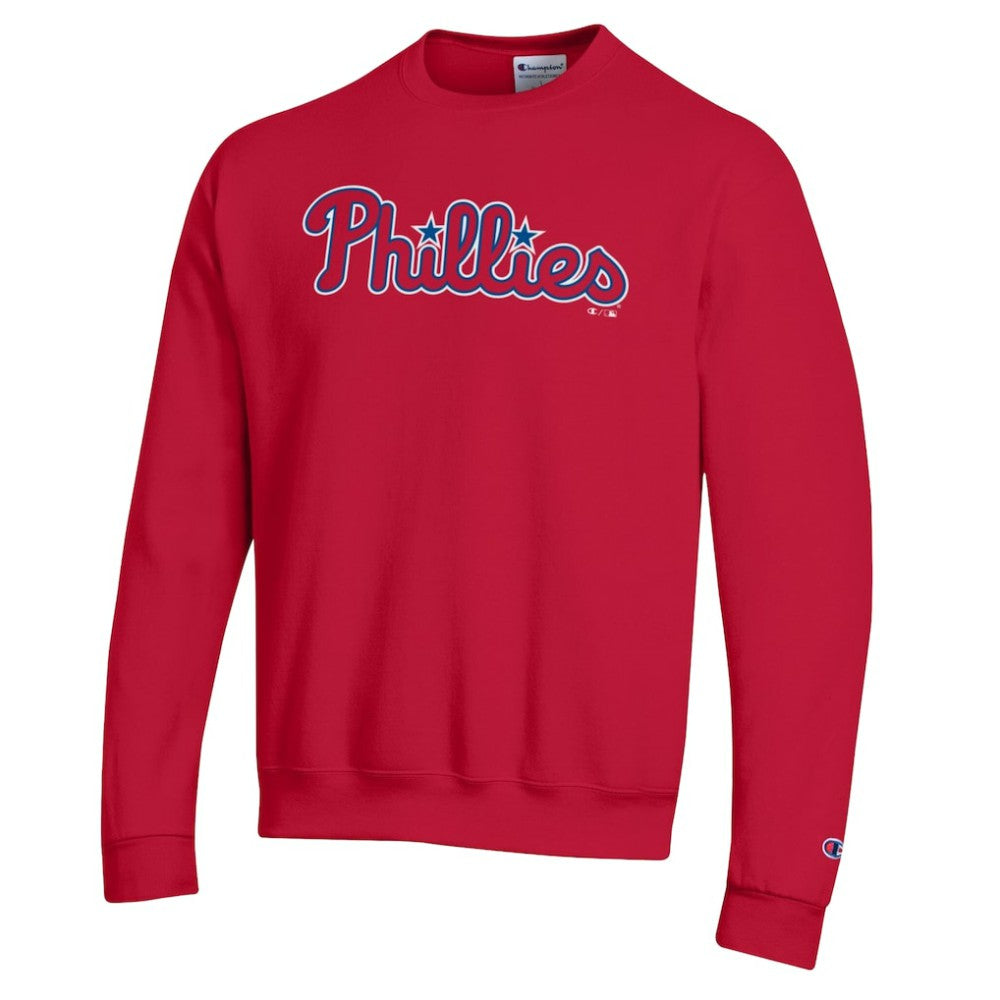 Philadelphia Phillies Champion Powerblend Wordmark Sweatshirt discount
