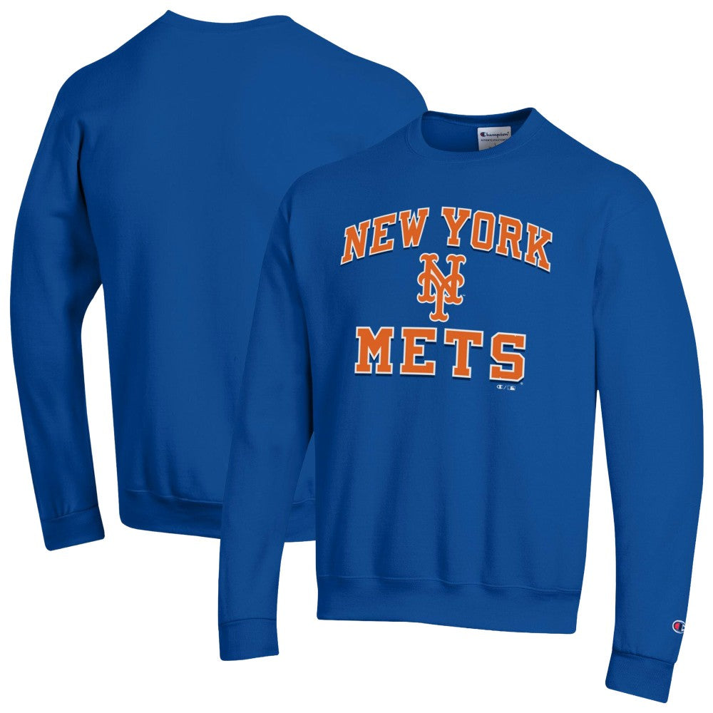 New York Mets Champion Heart & Soul Powerblend Sweatshirt Online