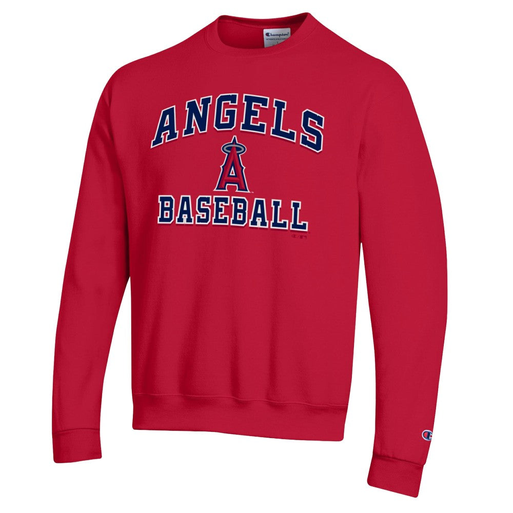 Los Angeles Angels Champion Heart & Soul Powerblend Sweatshirt On Sale