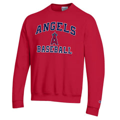 Los Angeles Angels Champion Heart & Soul Powerblend Sweatshirt On Sale