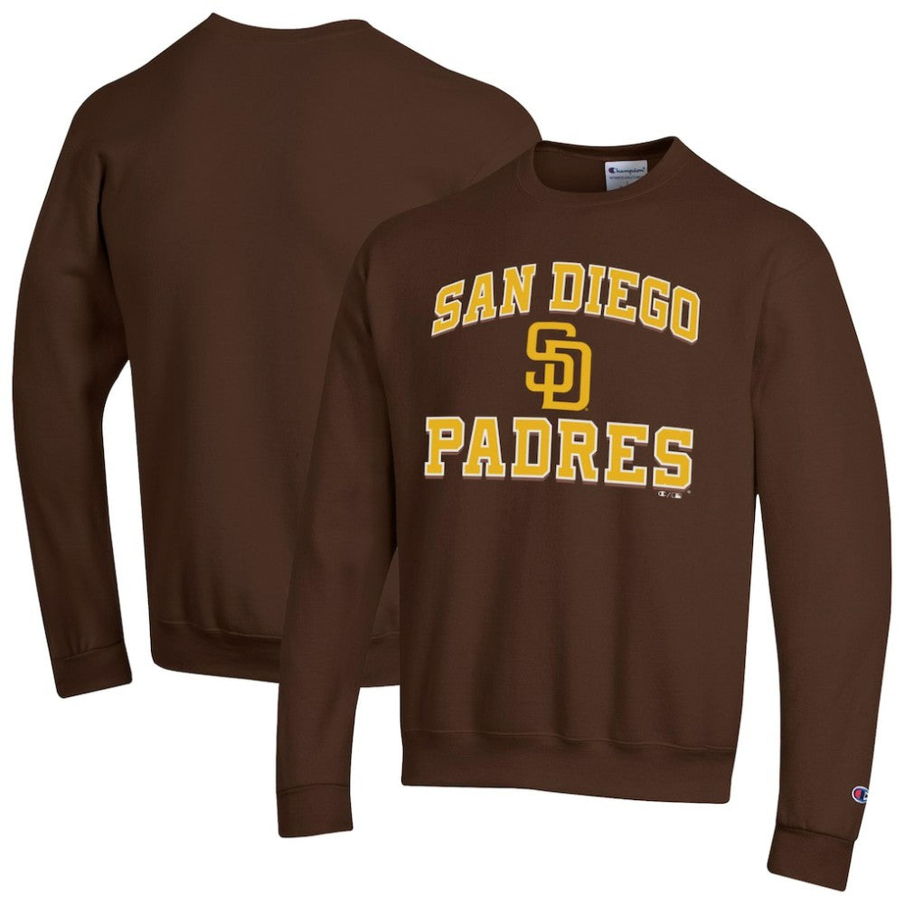 San Diego Padres Champion Heart & Soul Powerblend Sweatshirt On Sale