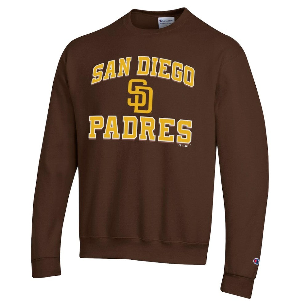San Diego Padres Champion Heart & Soul Powerblend Sweatshirt On Sale