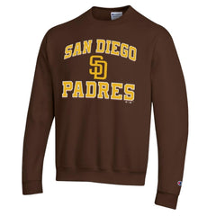 San Diego Padres Champion Heart & Soul Powerblend Sweatshirt On Sale